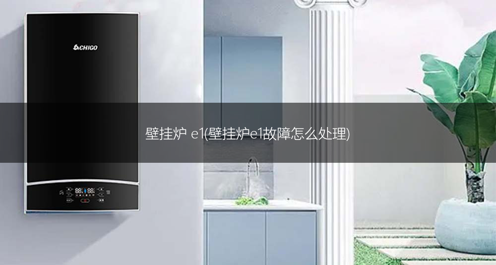 壁挂炉 e1(壁挂炉e1故障怎么处理)