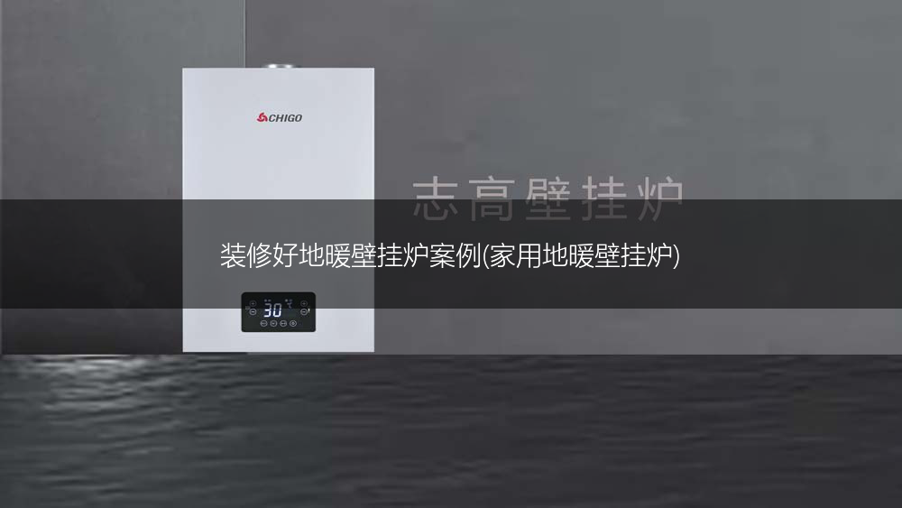 装修好地暖壁挂炉案例(家用地暖壁挂炉)