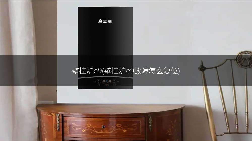 壁挂炉e9(壁挂炉e9故障怎么复位)